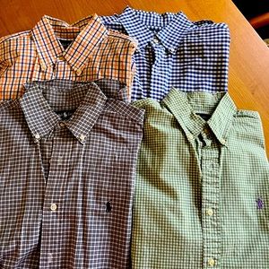 Four Ralph Lauren Shirts